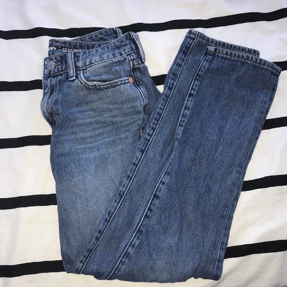 2/for $30!! High rise Straight/boyfriend jeans